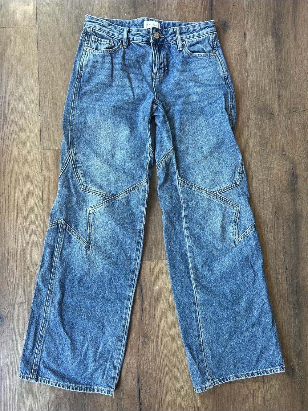 PacSun Blue Star Relaxed Fit Carpenter Jeans !! Size 24